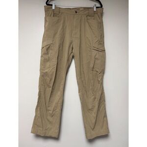Coleman Mens 36x30 Beige Cargo Pants‎ Outdoor Hiking Work Relaxed Fit